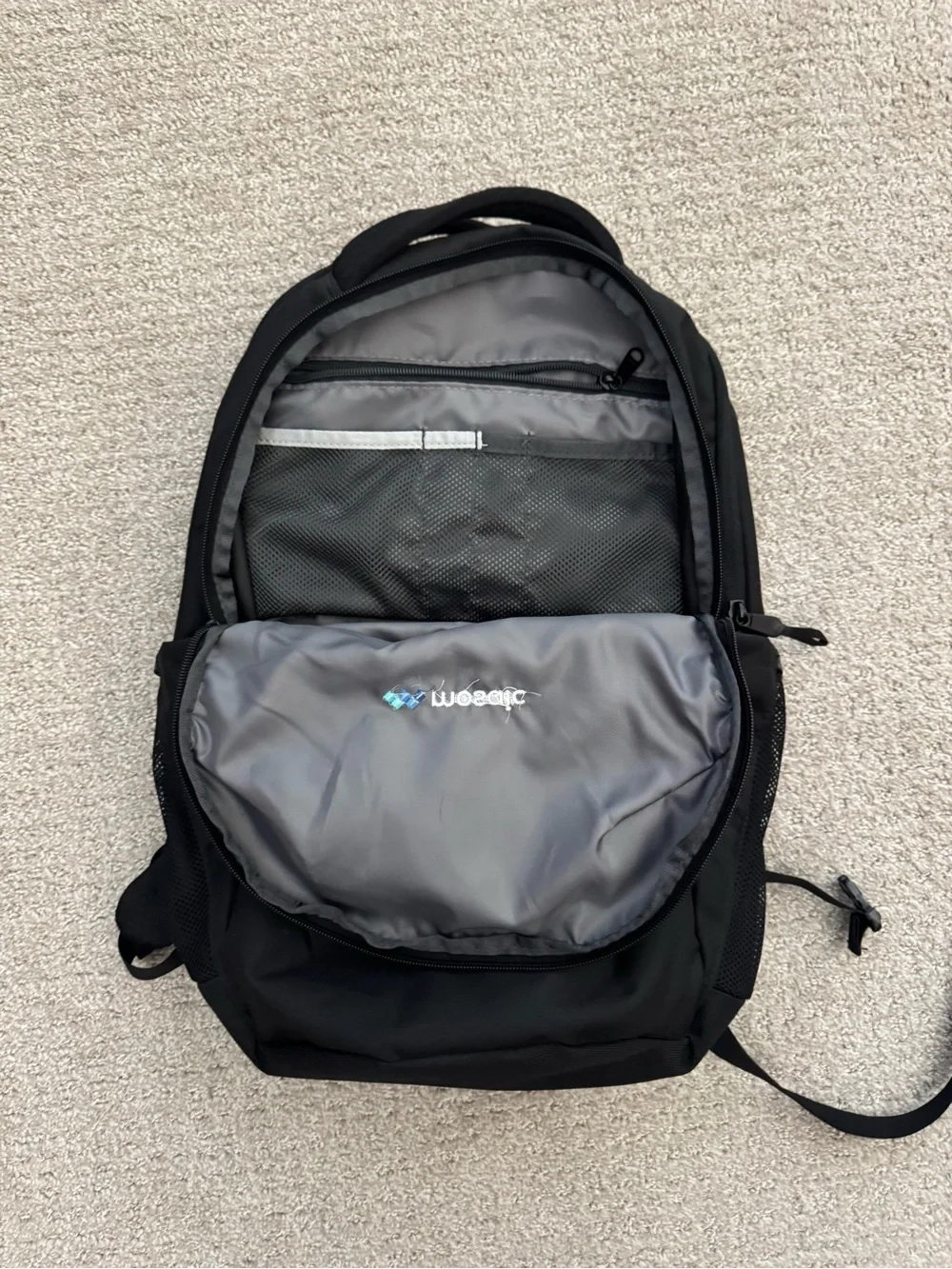 North Face Stalwart Black Backpack - Classic Everyday Pack
